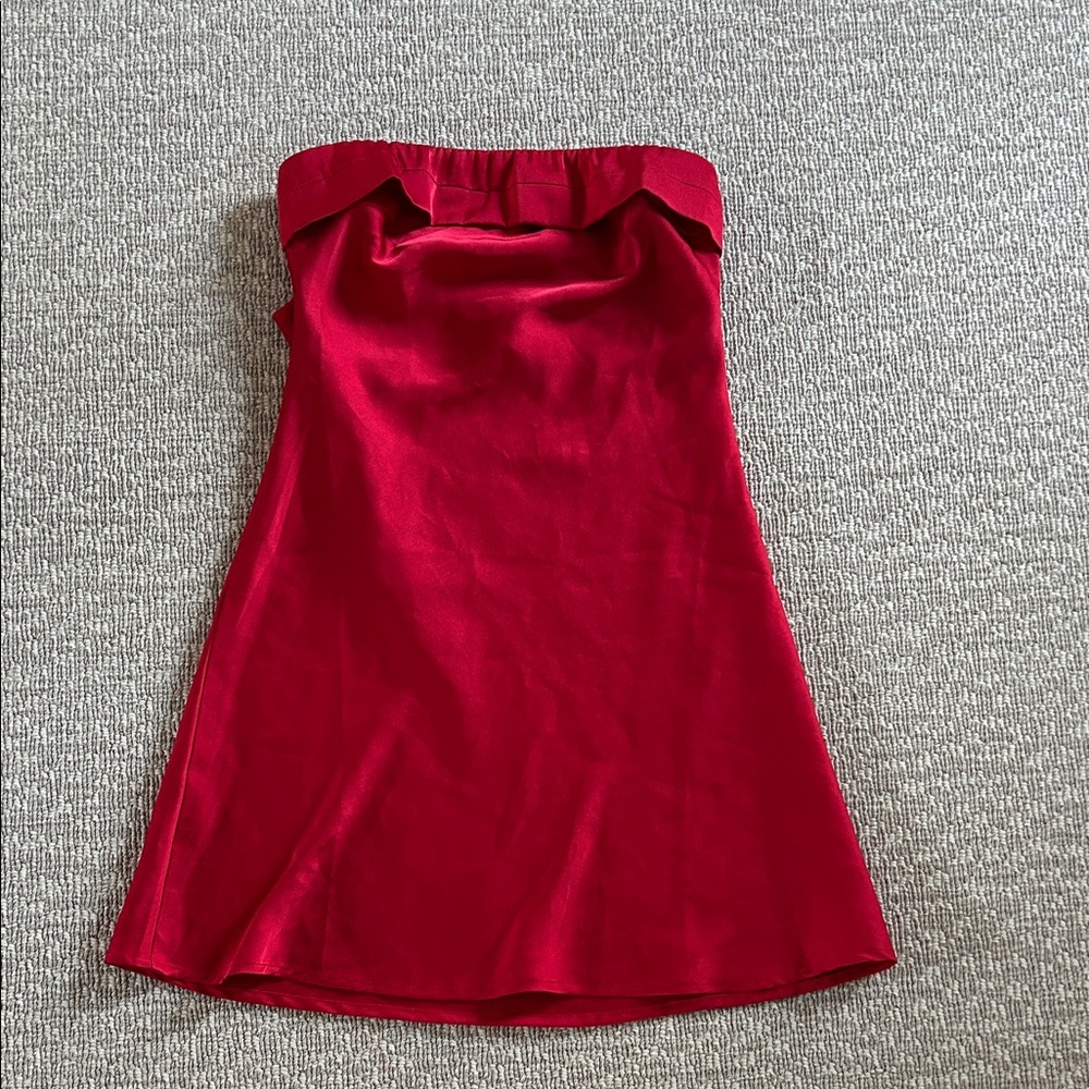 Princess Polly satin mini dress. Size 4